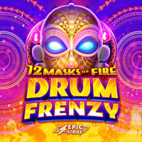 12 Masks Of Fire Drum Frenzy in New Games