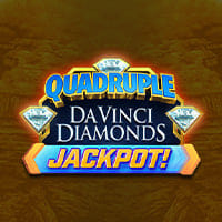 Quadruple Da Vinci Diamonds Jackpot in All Jackpot Slots